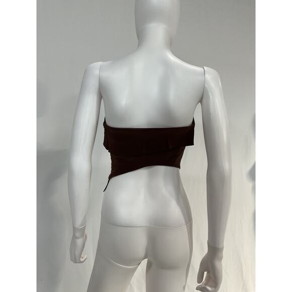 Lpa 'Penelopa' Brown Corset Top Size XS - Picture 3 of 5